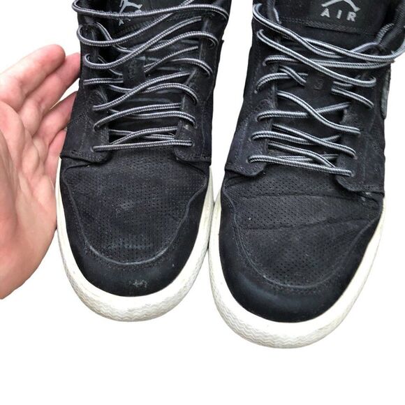 RARE 2012 Nike Air Jordan 1 Black Elephant Print Size 11 - Picture 6 of 16